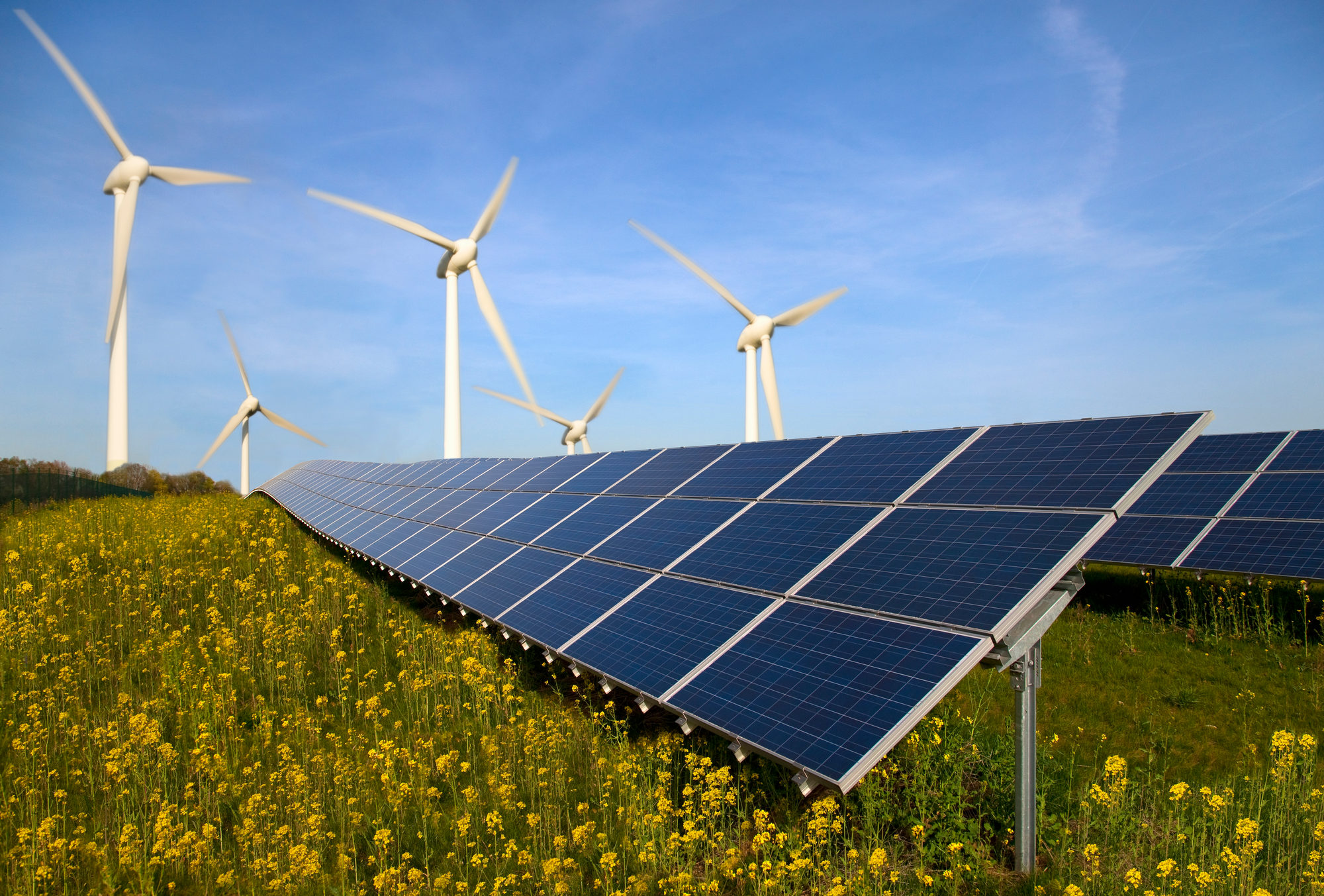 Placas solares y energía sostenible