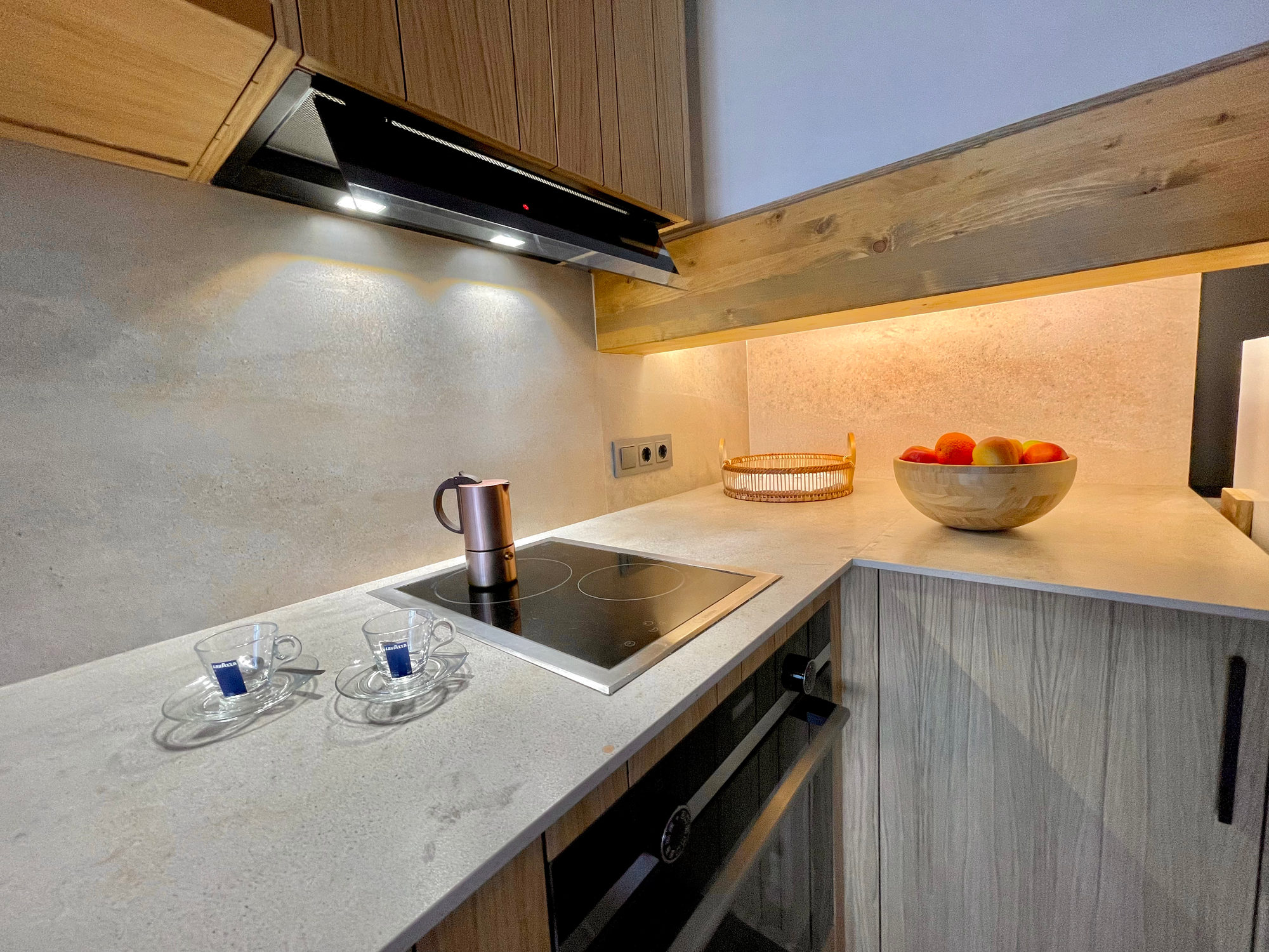 Cocina equipada de la Torre de Queralt
